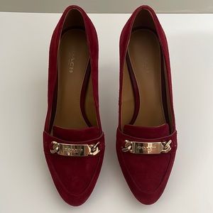 Women’s size 6.5 Coach red heels
